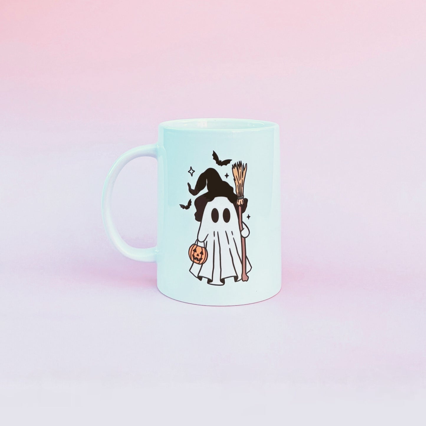 Ghost Trick-or-Treater Mug