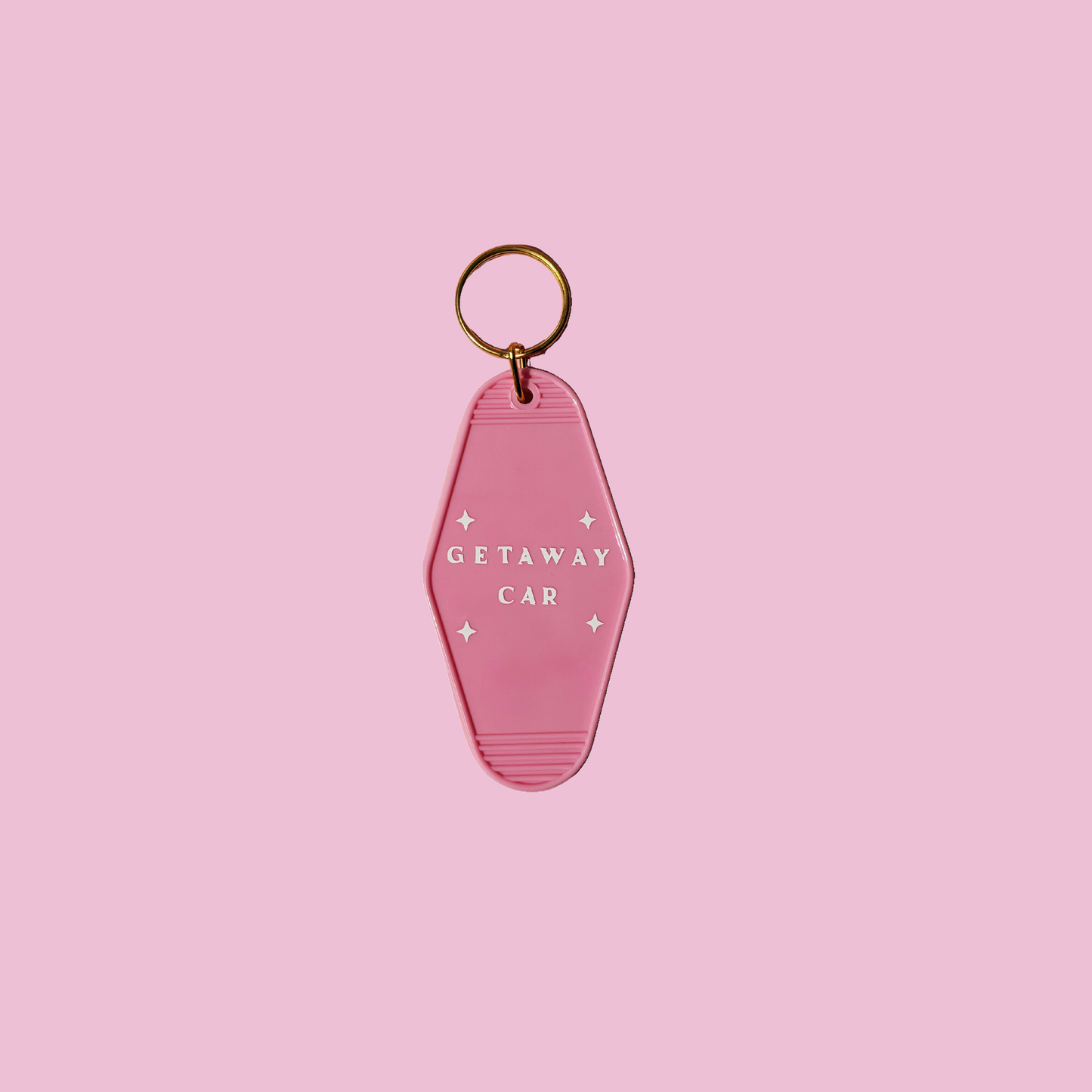 Getaway Car Motel Keychain