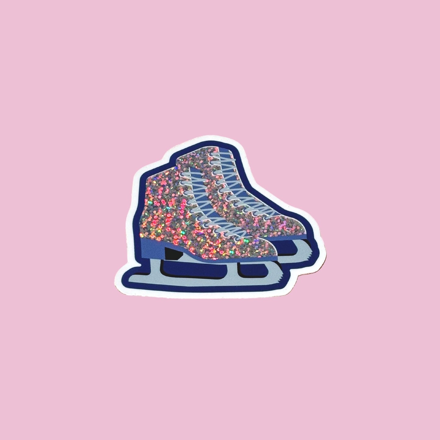 Ice Skate Sticker