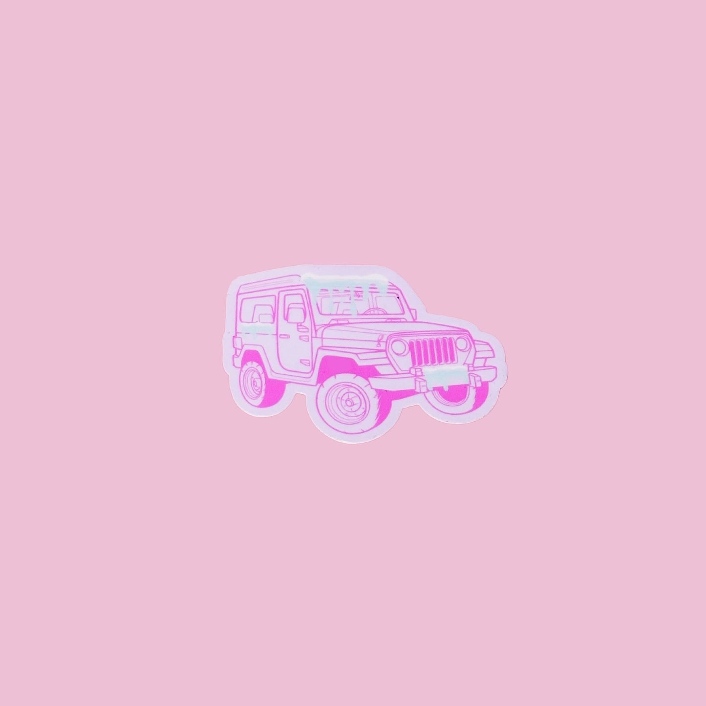 Winter Wonderland Jeep Sticker