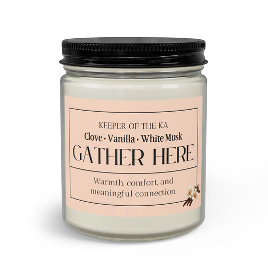 GATHER HERE | Cinnamon Vanilla Cozy Soy Candle Kit