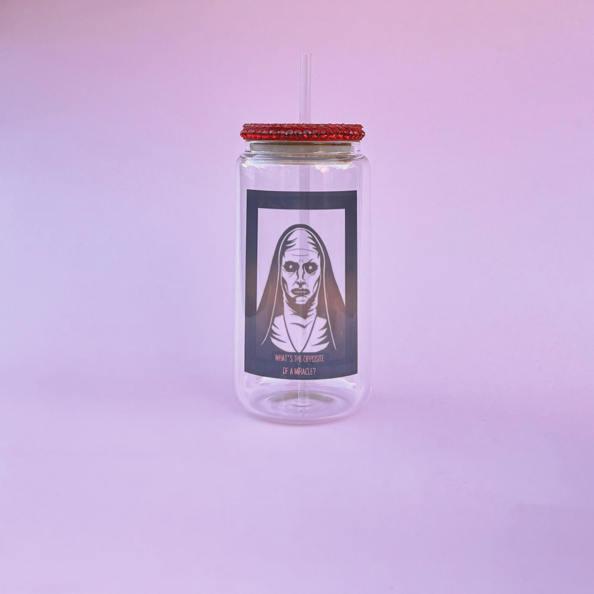 The Nun Glass Can