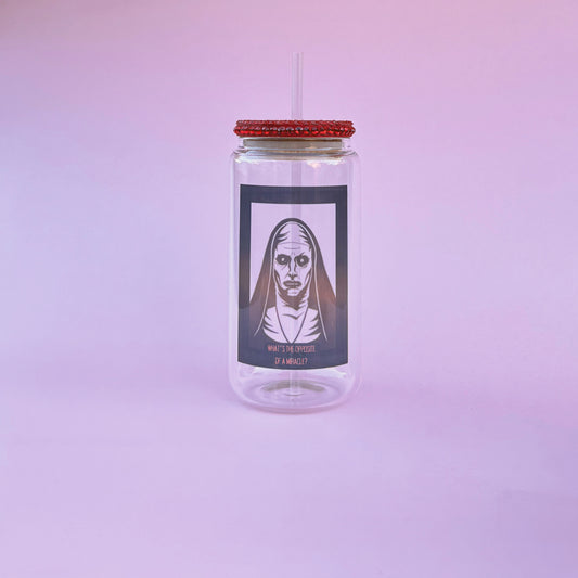 The Nun Glass Can