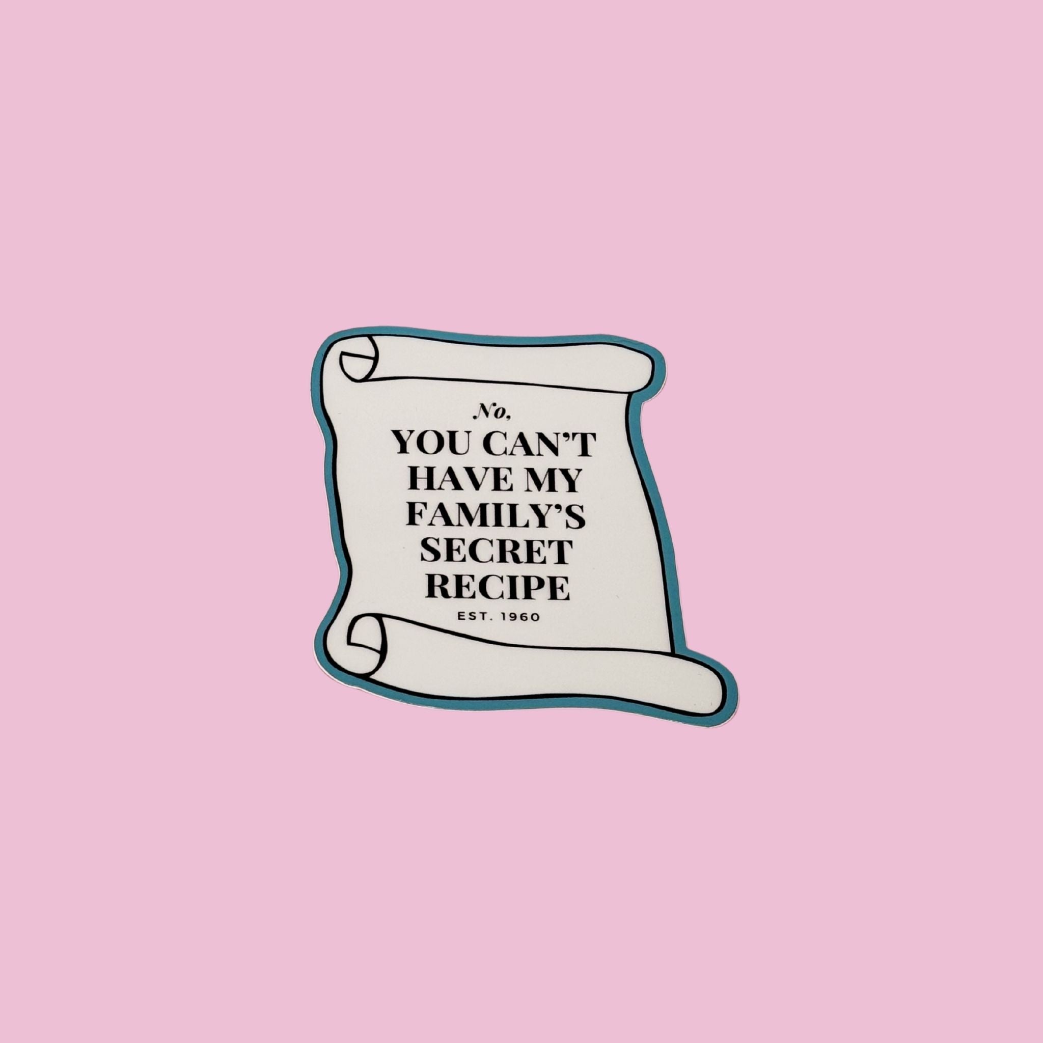 Secret Recipe Sticker – Keeper of the Ka